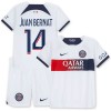 Oficiální Fotbalový Dres Paris Saint-Germain Juan Bernat 14 Hostující 2023-24 pro Děti